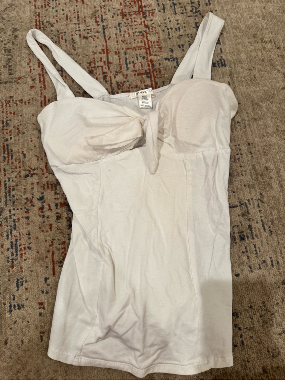Vintage inspired tank top